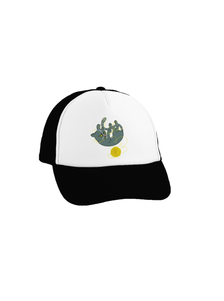 Morcos kandúr teherautós sapka Black cap