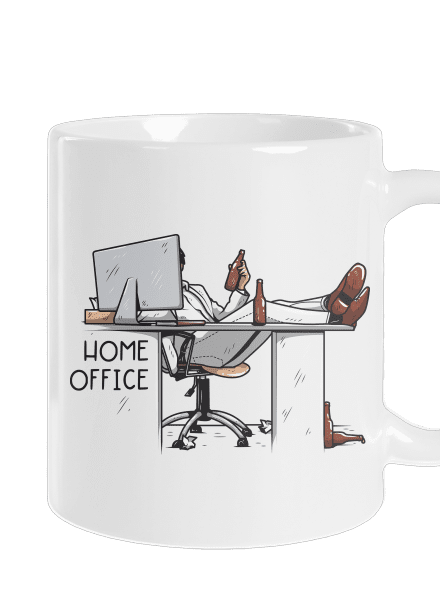 Home office hagyományos bögre White