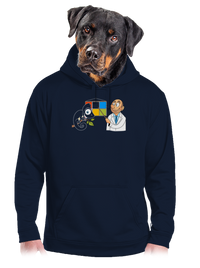 férfi kenguruzsebes pulóver