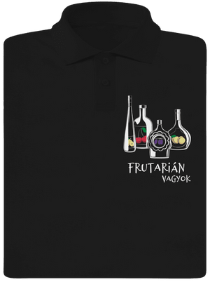 Frutarián férfi pólóingek Black