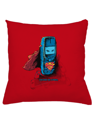 Mobiltelefon acélból párna Red