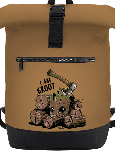I Am Groot hátizsák Caramel