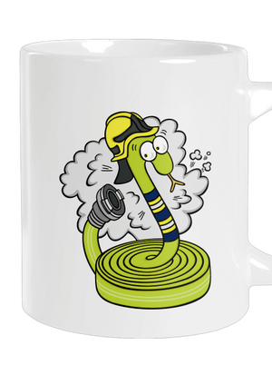 Tömlőt nagy bögre White