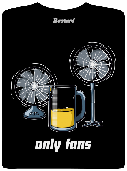 Only fans férfi hosszú ujjú póló Black