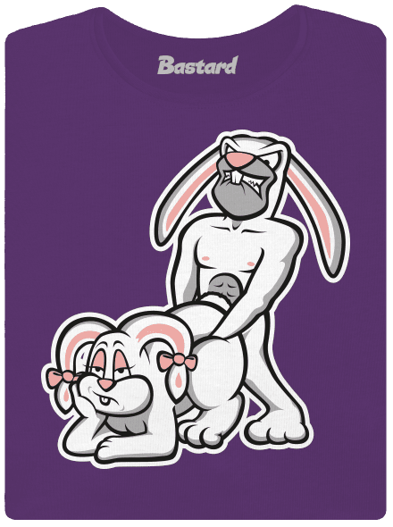 Rabbits prémium női póló Purple