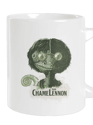  ChameLennon nagy bögre White