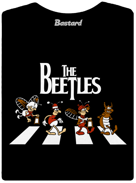 Beatles prémium női póló Black