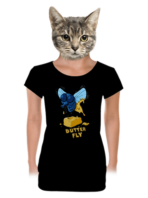 női póló elasztikus alsó szegéllyel