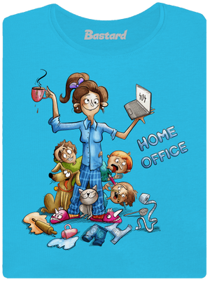 Anyukák home office női póló Blue Atol