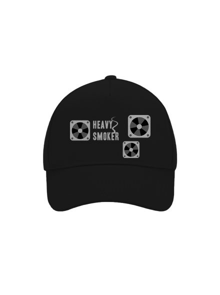 Heavy smoker baseballsapka Black