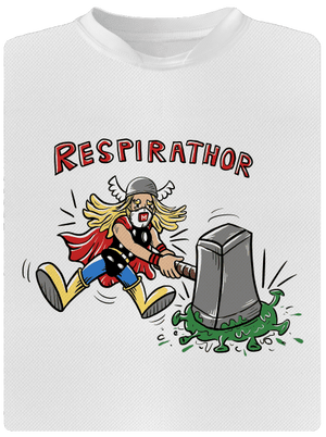 Respirathor gyerek sport póló White