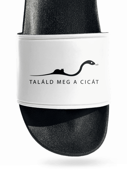 Találd meg a cicát papucs White