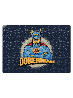 Doberman kirakós White