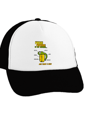 Popcorn grenade teherautós sapka Black cap