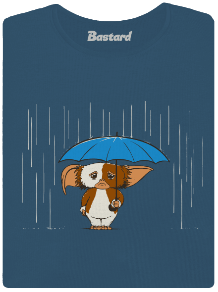 Gremlins prémium női póló Petrol Blue