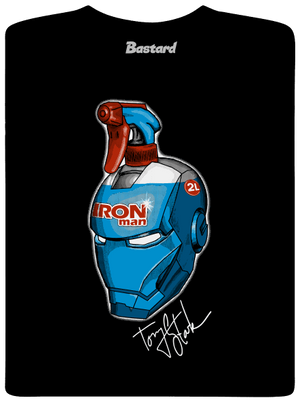 Ablaktisztító férfi hosszú ujjú póló Black