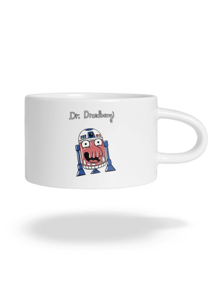 Dr. Droidberg macaron bögre White