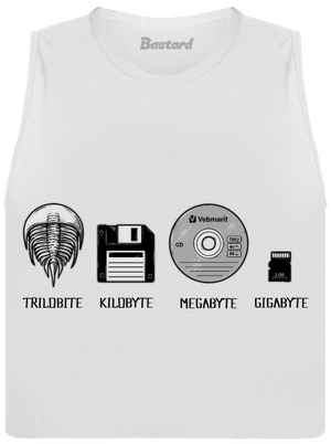 Trilobite női bővített trikó White