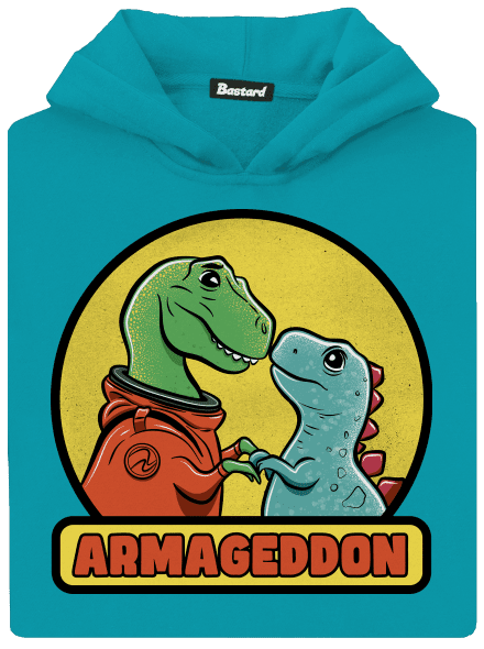 Armageddon gyerek kenguruzsebes pulóver Hawaiian Blue