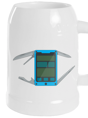 Svájci mobil söröskorsó White