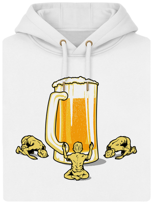 A sör istene unisex prémium pulóver Snowwhite