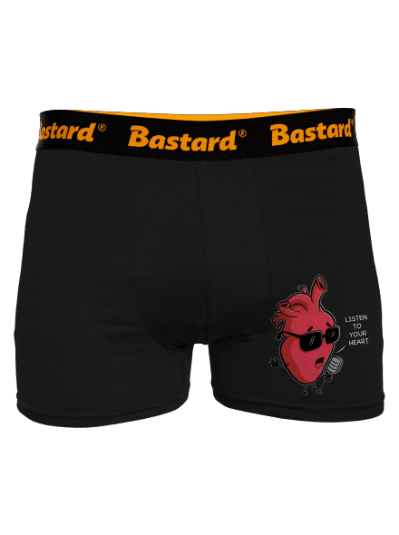 Listen to your heart boxeralsó Black