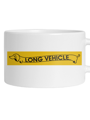 Long vehicle macaron bögre White