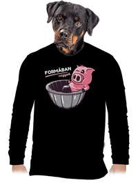 férfi hosszú ujjú póló