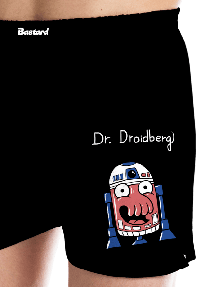 Dr. Droidberg férfi alsó nadrág Black