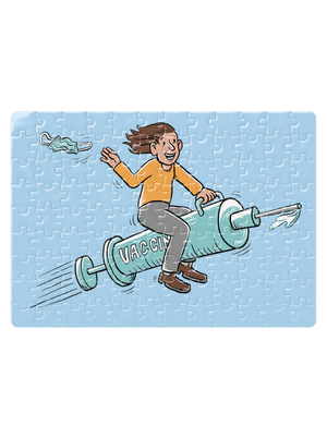 Mentesség kirakós White