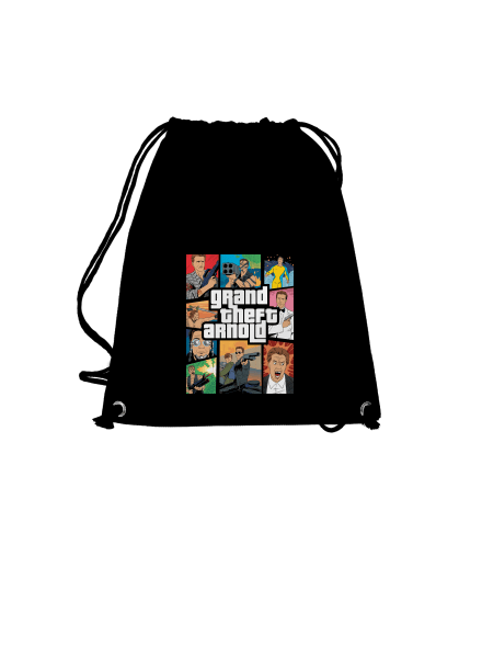Grand Theft Arnold hátizsák Black