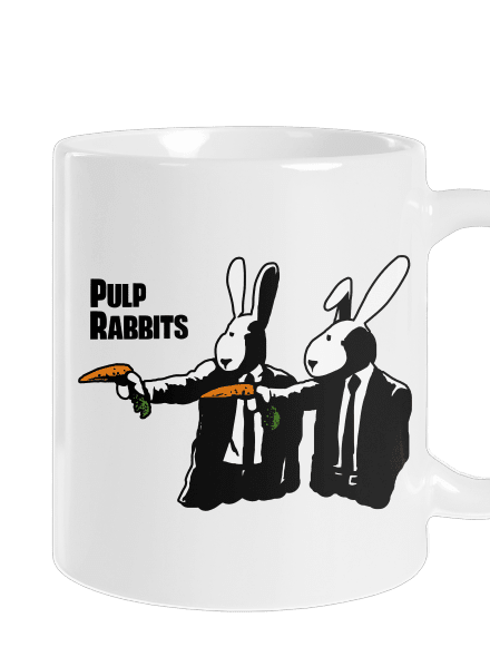 Pulp Rabbits hagyományos bögre White