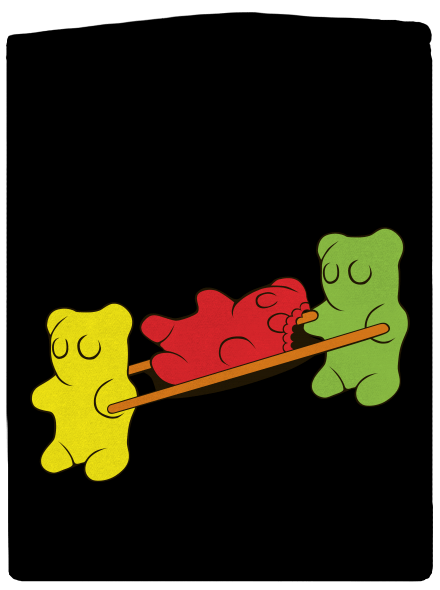 Gumimacik cipzáras női pulóver Black