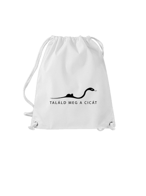 Találd meg a cicát hátizsák White