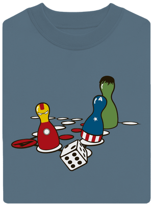 Szuperhős ne haragudj unisex crewneck Nordic Blue