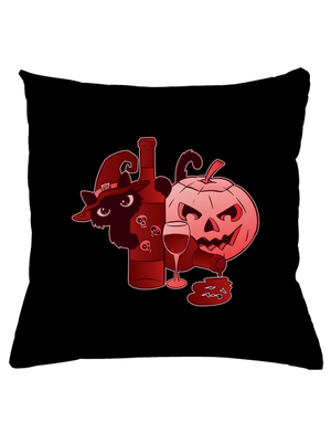 Hello wine párna Black