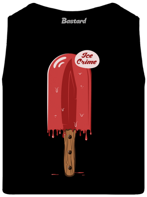 Ice crime férfi trikó Black