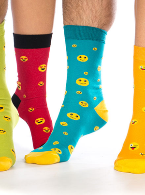 Emoji szett 5 pár zokni