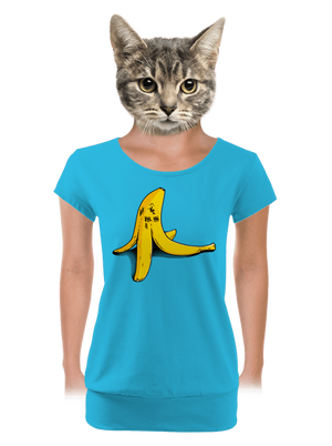 női póló elasztikus alsó szegéllyel