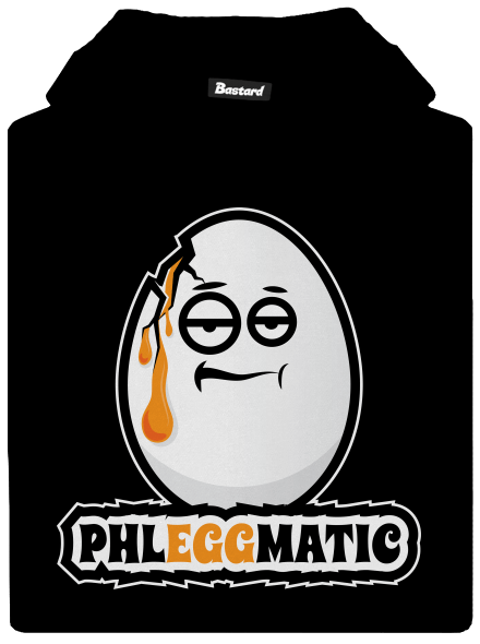 Phleggmatic gyerek kenguruzsebes pulóver Black
