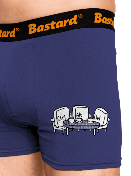Elválaszthatatlan haverok boxeralsó Blue Navy