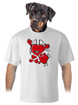 unisex túlméretezett póló