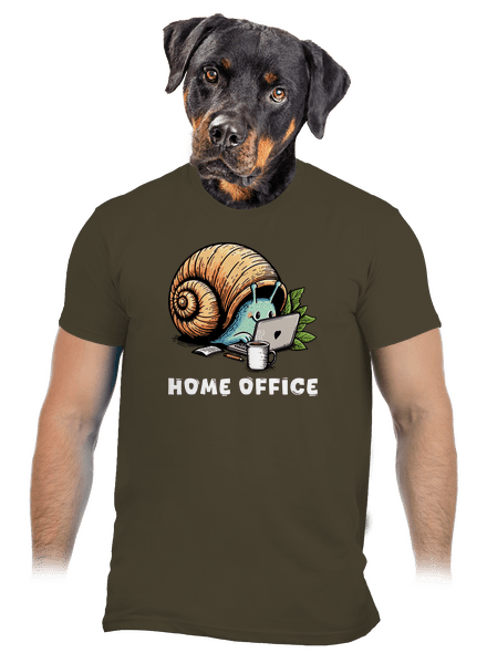 Sneka home office férfi póló Urban Khaki