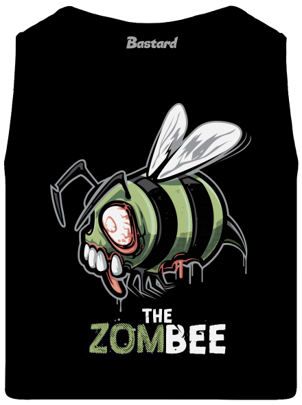 ZomBee férfi trikó Black