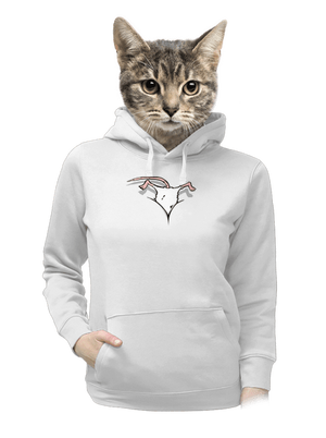 női kenguruzsebes pulóver