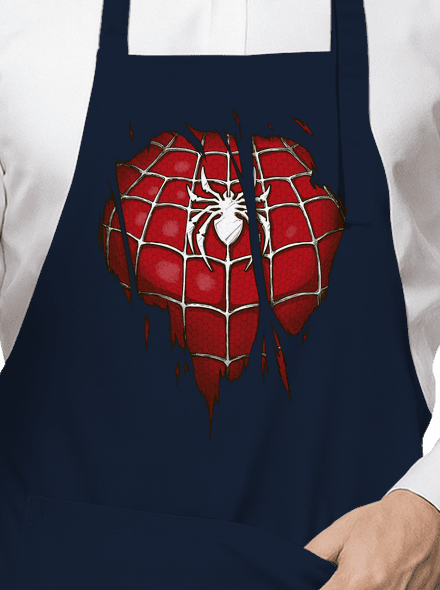 Spider inside kötény Navy