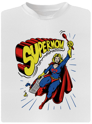 Supermom férfi sportpóló White