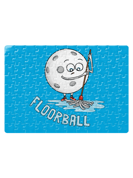 Floorball kirakós White