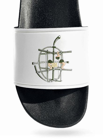 Alma papucs White