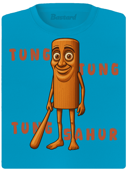 Tung Tung Tung Sahur – Italian Brainrot női sportpóló Blue Atol
